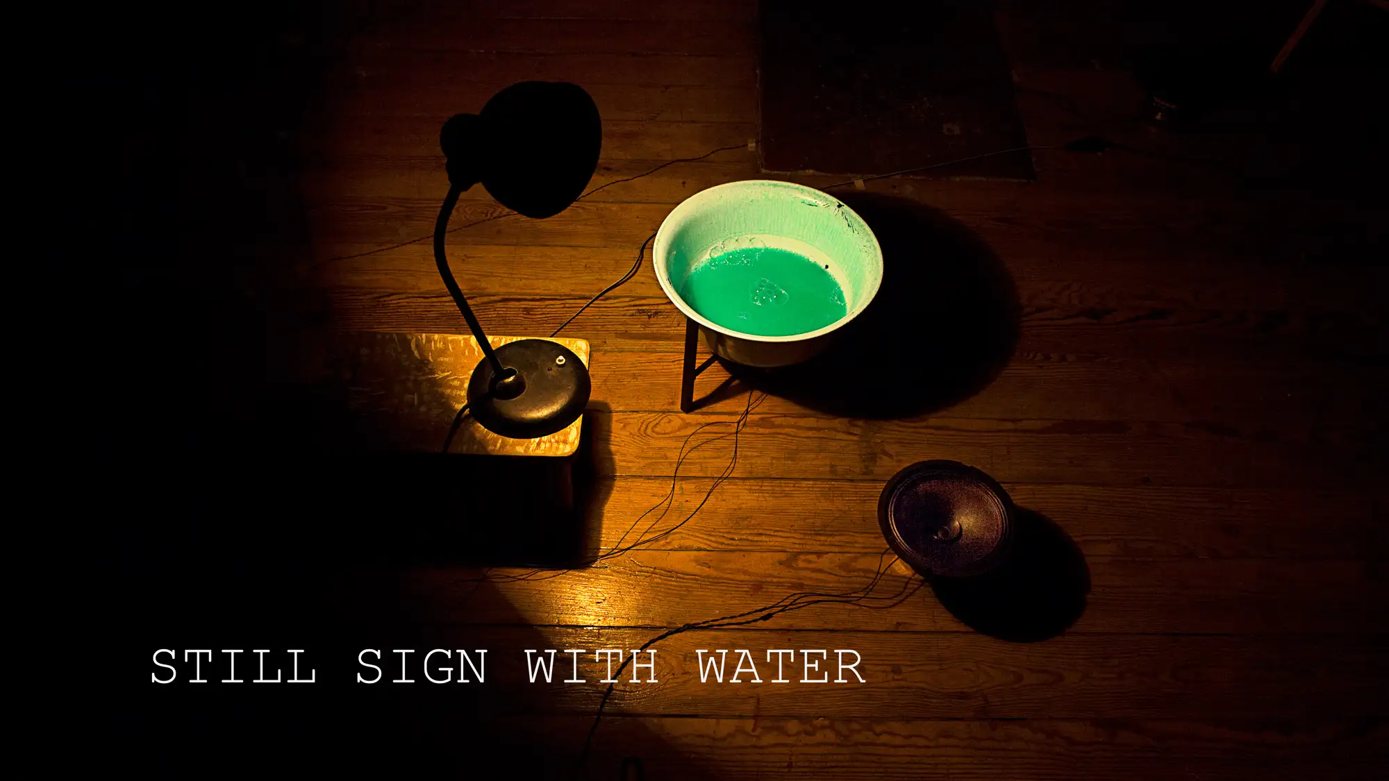still sign with water TWS